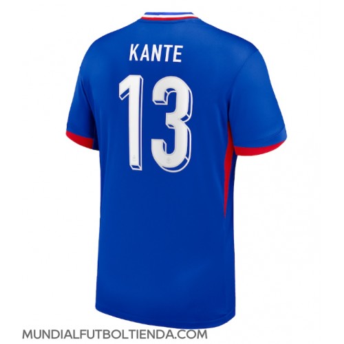 Camiseta Francia Kante #13 Primera Equipación Replica Eurocopa 2024 mangas cortas